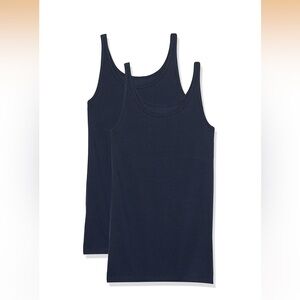 Amazon Essentials Kids Tank Tops - Dark Blue Set
